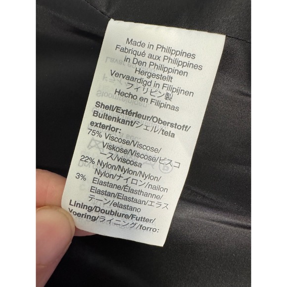 J.Crew 365 Going Out Blazer in Gray Twill Open Front Career Lined Jacket Size 2 - Picture 5 of 7